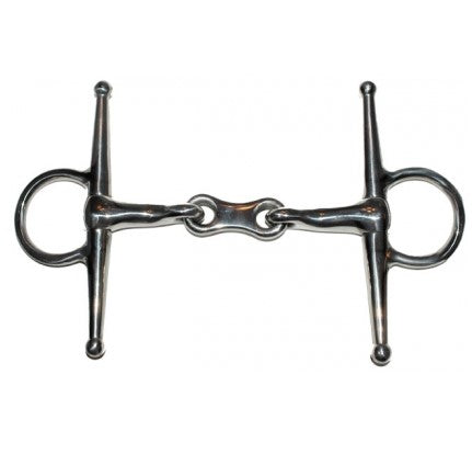 French Mouth Full Cheek Snaffle 4.5''